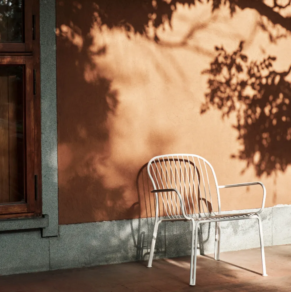 &Tradition Udendørs|Havemøbler>Thorvald SC101 Loungestol Ivory