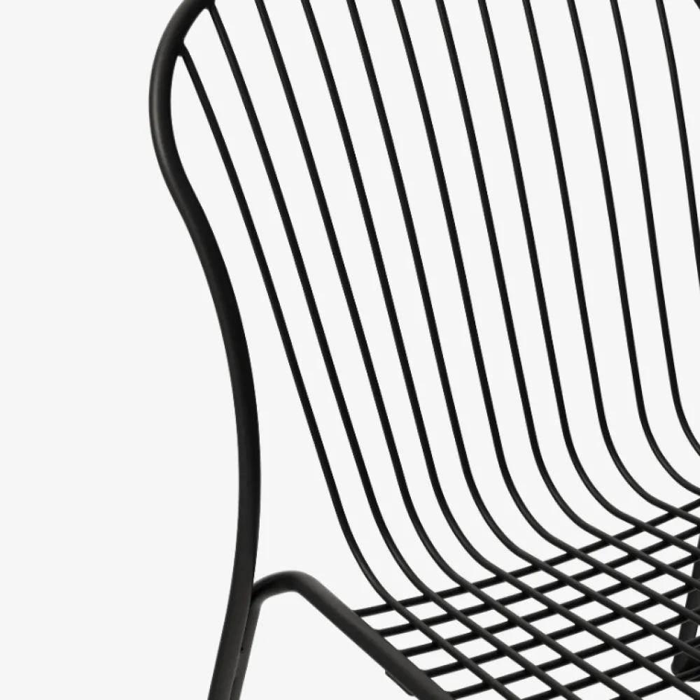 &Tradition Havemøbler>Thorvald SC100 Loungestol Warm Black