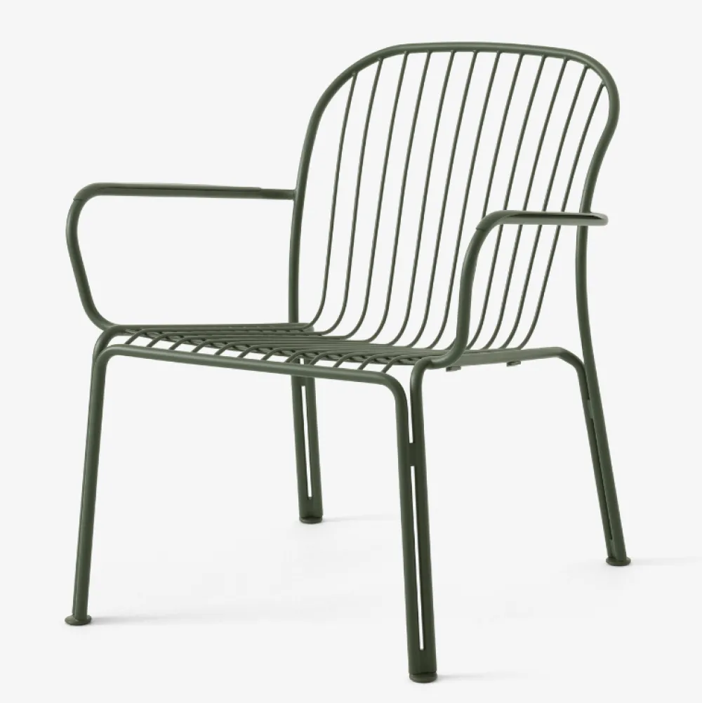&Tradition Udendørs|Havemøbler>Thorvald SC101 Loungestol Bronze Green