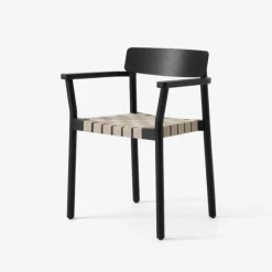 &Tradition Stue|Stole>TK9 Betty Chair Black Oak Natural Webbing
