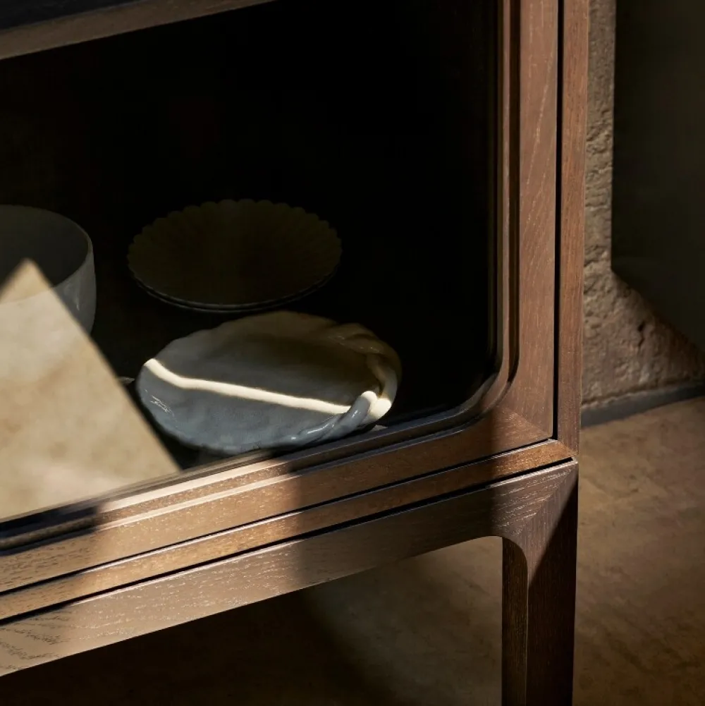&Tradition Stue|Køkken>Trace SC87 Single Cabinet Dark Stained Oak