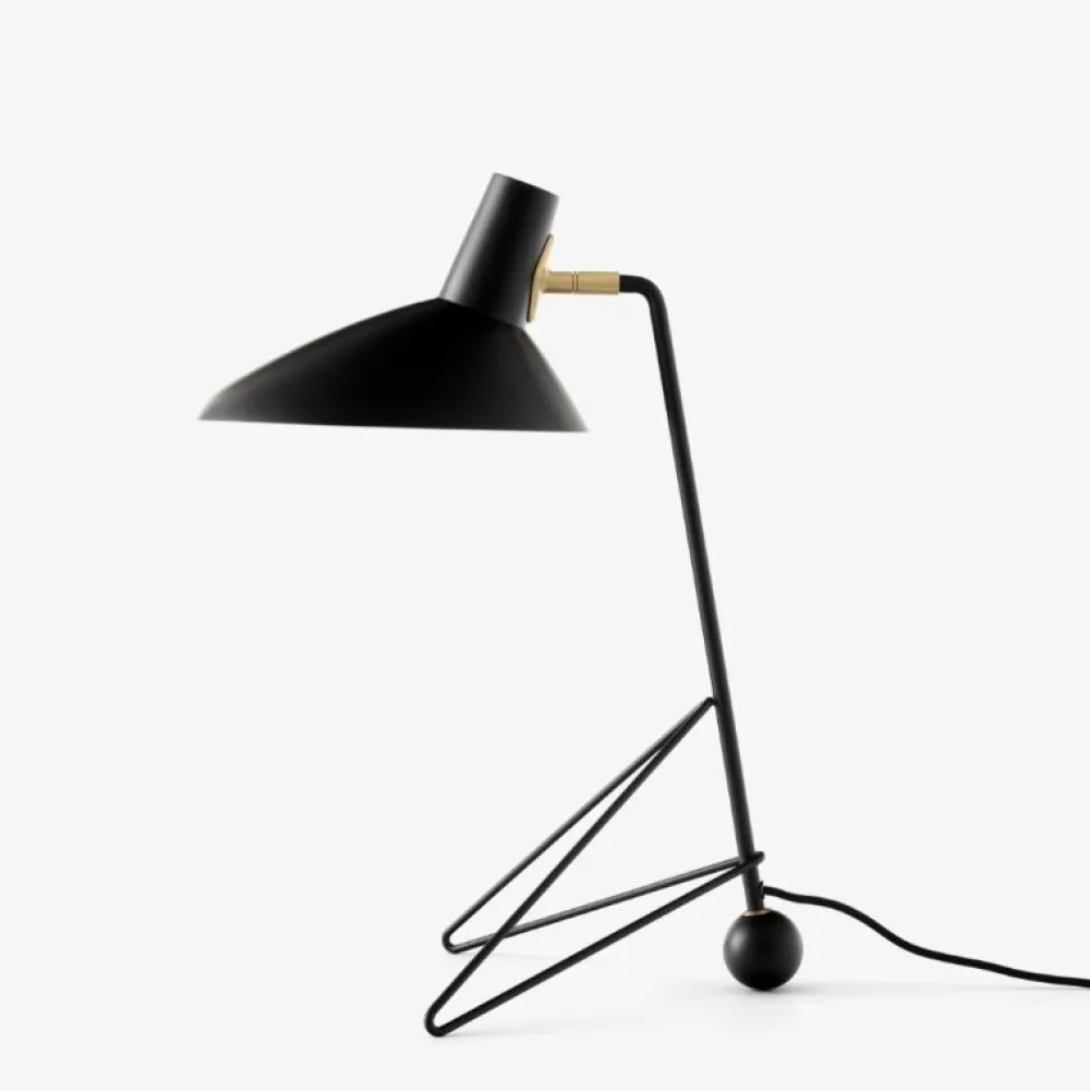 &Tradition Bordlamper|Stue>Tripod HM9 Bordlampe Sort