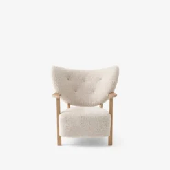 &Tradition Stue|Stole>Wulff ATD2 Moonlight Sheepskin Oiled Oak