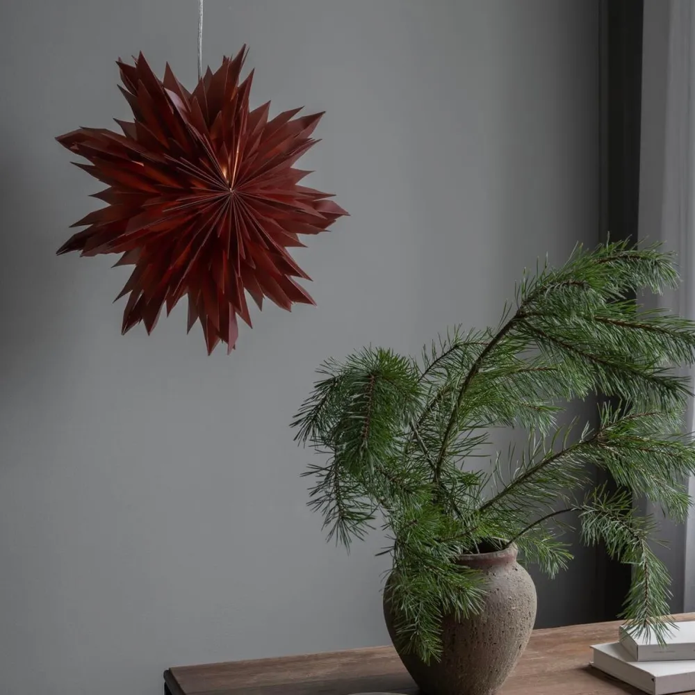 Watt & Veke Julepynt>Oslo 44 Red Ochre